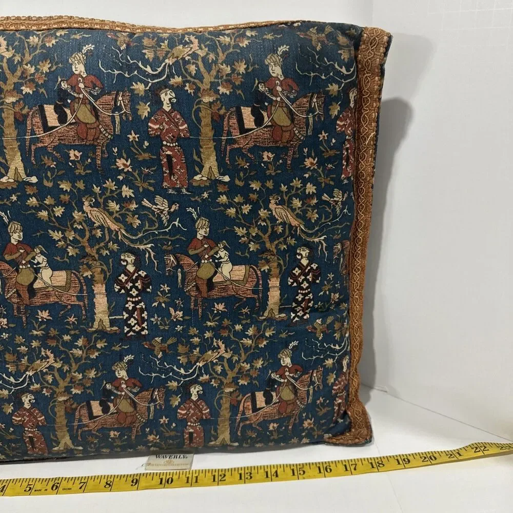 Waverly The Luxury Collection Pillow Asian Country Men Forest Decorative Vintage